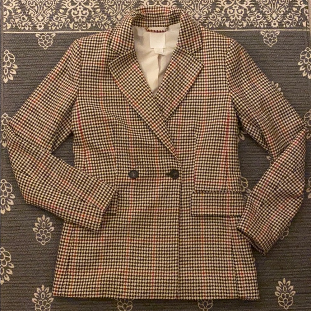 Houndstooth Blazer